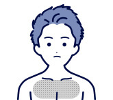 体毛が濃い人の目安　１～３回　引っ張れば抜ける毛が出てくる